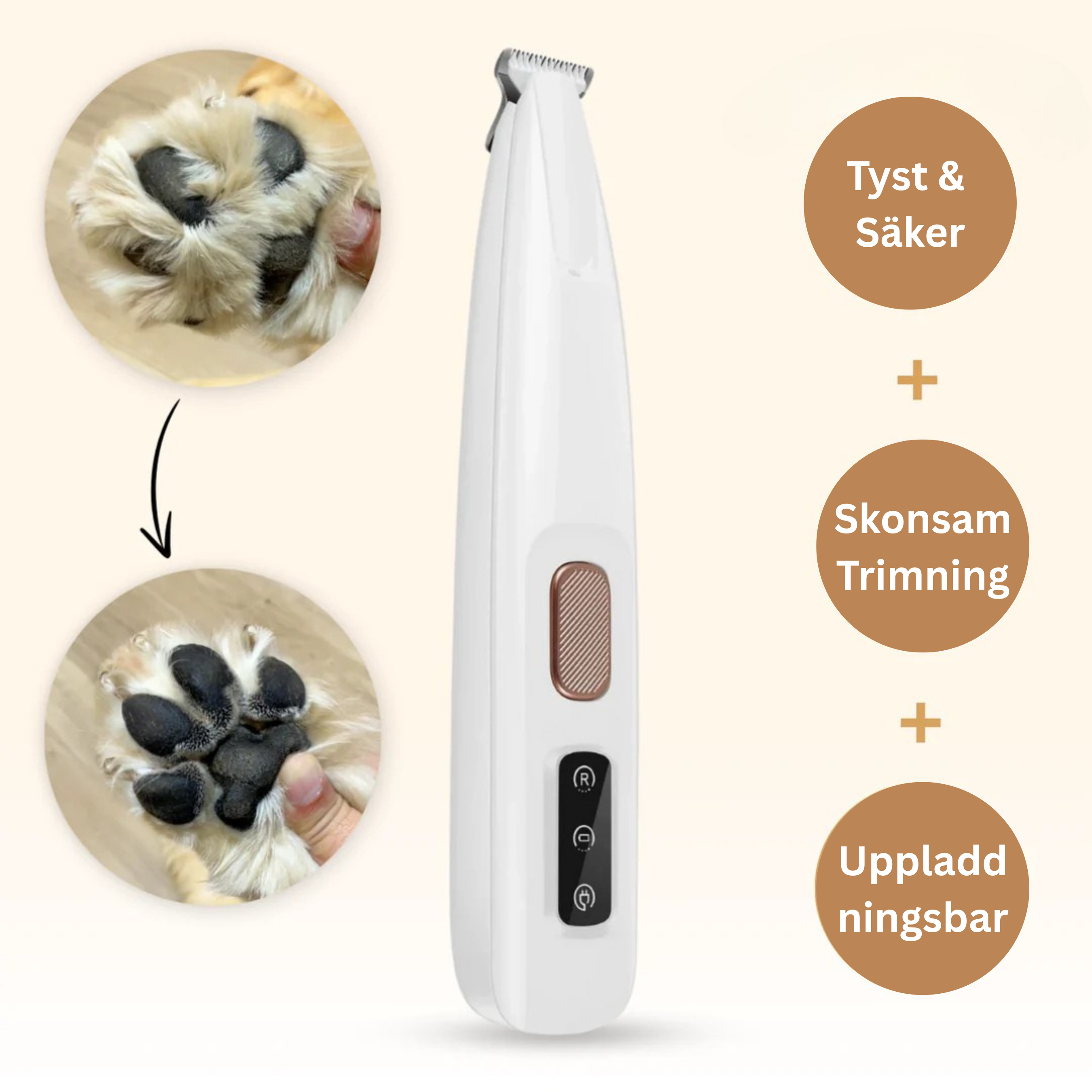 Tass- och intimtrimmer